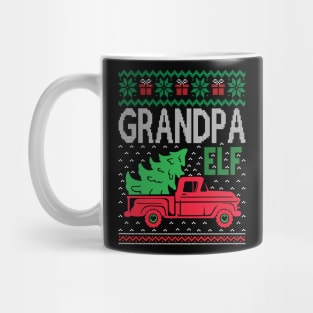 The Grandpa Elf ugly christmas sweater Mug